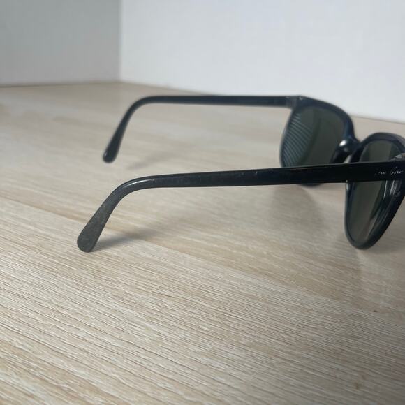 Vintage Bausch and Lomb Sunglasses Frame France Polished Black READ - Picture 15 of 16